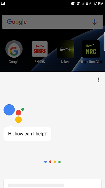 Nike google assistant