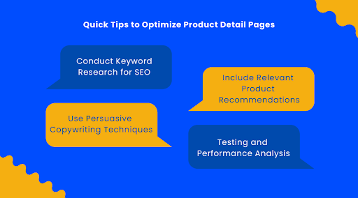 How to Optimize Your Product Detail Pages